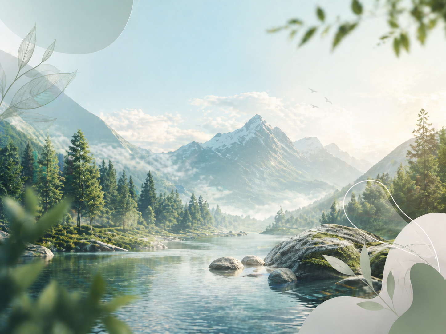 Nature Calm Library